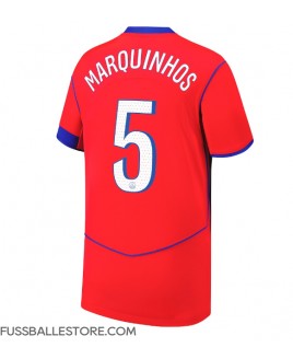Günstige Paris Saint-Germain Marquinhos #5 3rd trikot 2025-26 Kurzarm